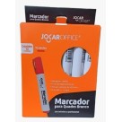 MARCADOR P/QUADRO BRANCO COR VERMELHO CX C/12 UND