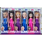 Mini Boneca, Loira, Morena, Look Perfeito De Plastico, Cores Sortidas