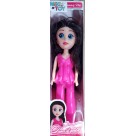 Mini Boneca, Loira, Morena, Look Perfeito De Plastico, Cores Sortidas