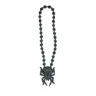 Colar Aranha de Borracha Halloween para Fantasias