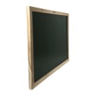 Lousa Grande Quadro Escolar Verde Giz 90X60 Moldura em Madeira