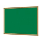 Lousa Grande Quadro Escolar Verde Giz 90X60 Moldura em Madeira